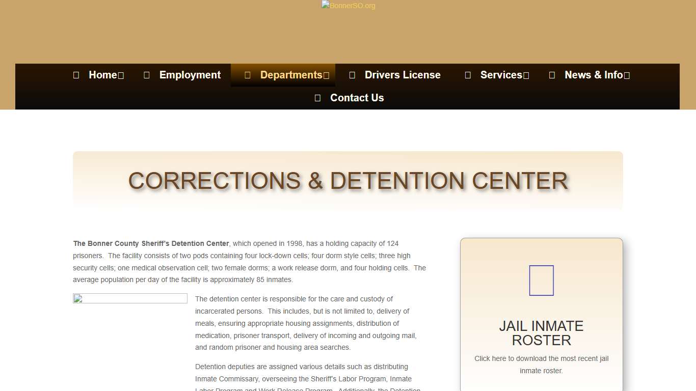 Detention BonnerSO.org